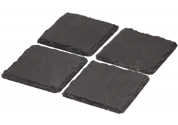 DISPLAY TRAY SLATE MINI 4PCS 10X10CM 3311 004